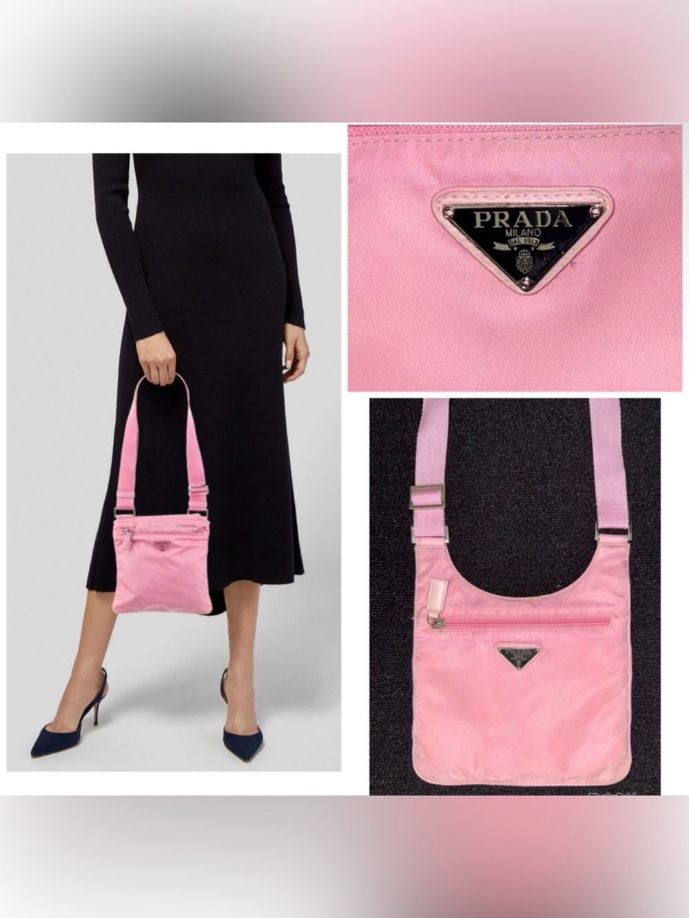 Fashion Pink Shoulder Crossbody Small Bag